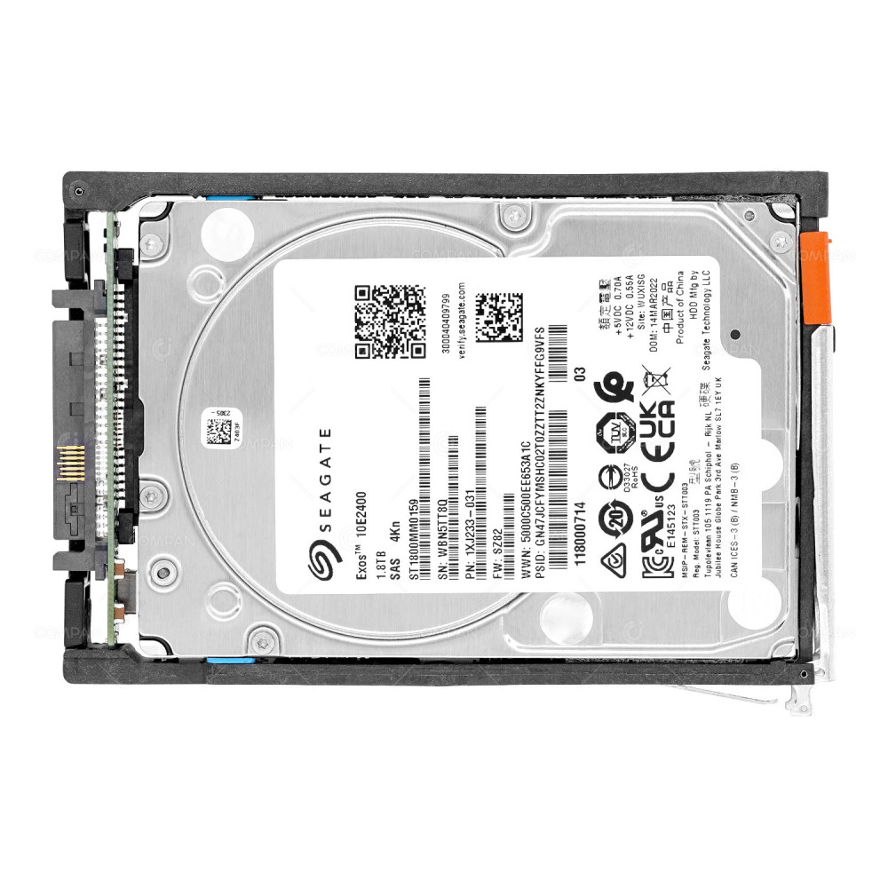 005053359 EMC HDD 1.8TB 10K SAS 12G 2.5" SFF FOR EMC VNX